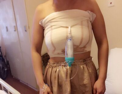 寶媽生了兩個寶寶后隆胸變性感辣媽