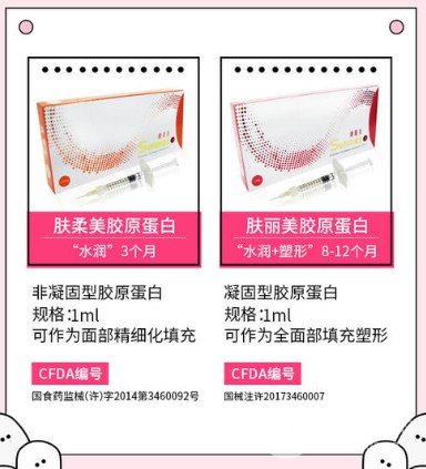 雙美膠原蛋白可以填充哪些部位