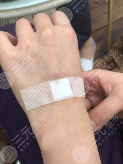 注射美白真人果中