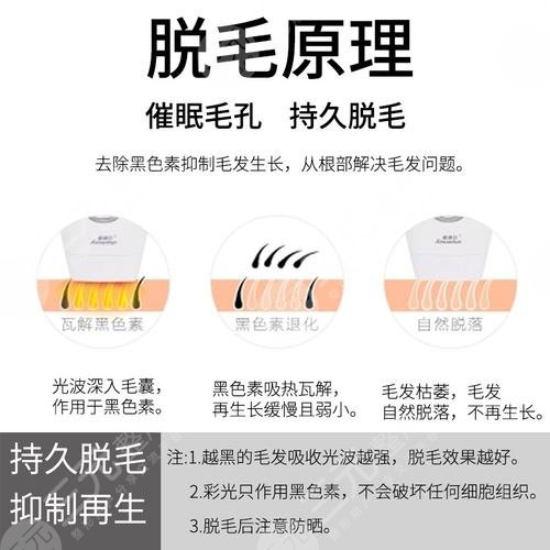 激光脫毛還會(huì)長嗎？害怕反彈？科普解析脫毛原理！