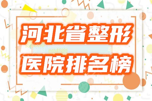 河北省整形醫(yī)院排名榜