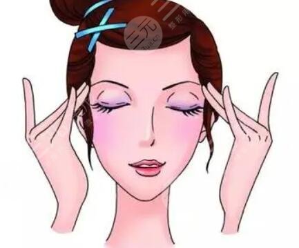 切眉手術(shù)1-7天的前后對(duì)比圖，恢復(fù)過程沒有什么后遺癥出現(xiàn)