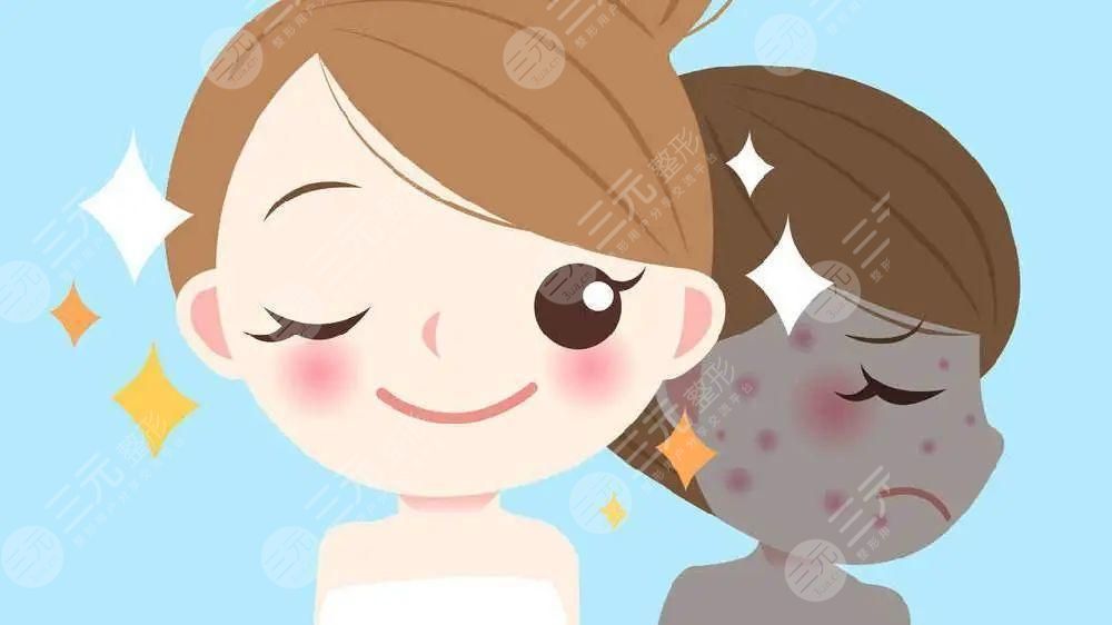 光子嫩膚去痘印、痘坑的果圖，原理和注意事項