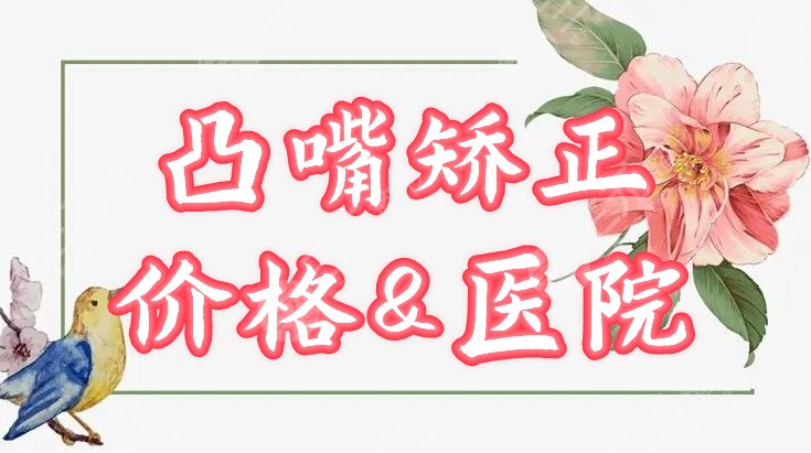 凸嘴矯正 價格 醫(yī)院