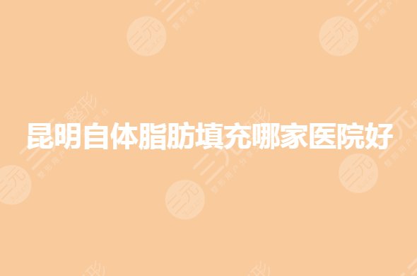 昆明自體脂肪填充哪家醫(yī)院好？脂肪填充私立整形有哪些？