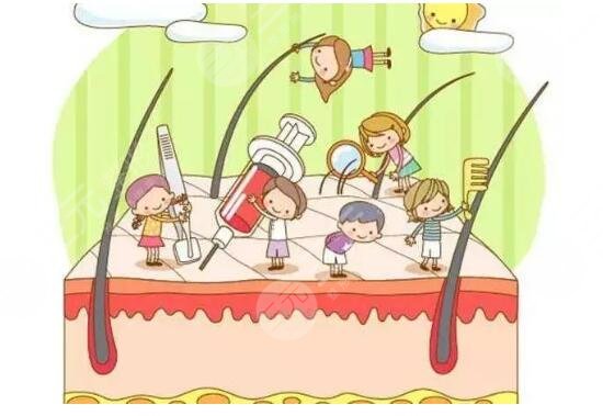 打完水光補水,洗臉