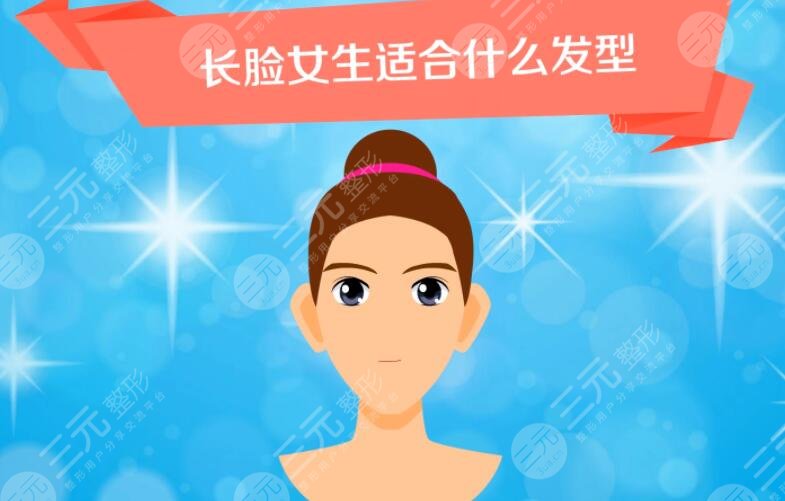 　　長形臉適合的發(fā)型圖片詳解!如果說哪個臉型是的話，那么一定是鵝蛋臉，這種臉型輪廓線條比較柔緩，而且也比較符合東方人的審美。對于很多種發(fā)型都能駕馭。不論是長發(fā)還是短發(fā)。但是對于那些非鵝蛋的臉型應(yīng)該如何設(shè)計發(fā)型呢?例如長形的臉就比較難設(shè)計發(fā)型。因為這種臉不符合大家傳統(tǒng)中的三庭五眼的審美標(biāo)準(zhǔn)。需要通過發(fā)型的設(shè)計來對臉型加以均衡。下面小編就給大家介紹幾個適合長型臉的發(fā)型吧。  　　1、長形臉適合的發(fā)型圖片詳解  　　長形臉又被稱作長臉。一般來講這種臉型比較瘦長，而且額頭和下頜骨部位寬度相同。一般臉頰比較窄。臉的寬度小于臉長的2/3。發(fā)型設(shè)計主要是依托臉型的變化而調(diào)整的瑕疵予以遮擋，對臉部的優(yōu)勢予以展示。那么對于長型臉來講，它的弊端就是兩頰過窄，臉型偏長。所以需要通過發(fā)型把臉部的線條充盈起來，擴(kuò)大臉的寬度。同時通過劉海的設(shè)計使臉變得更加短。  　　可以用空氣劉海、法式劉海、日式劉海等遮蓋前額縮短臉部的長度。頭發(fā)以蓬松為主，尤其是面頰兩側(cè)的頭發(fā)，應(yīng)該打造出內(nèi)曲線。這樣可以產(chǎn)生向外擴(kuò)充的視覺，使臉部變得充盈。例如梨花燙卷發(fā)。長劉?？梢哉谧☆~頭同時加入波浪的卷發(fā)，這些卷發(fā)貼合臉型的弧度幫助兩頰顯得精致。  　　沙宣短發(fā)。這種短發(fā)很干練，而且又不失甜美。通過前劉海的設(shè)計感，使臉部的線條清晰而且富有層次。由于短發(fā)本身有很好的蓬松度，尤其是雙耳部位的頭發(fā)，會自然向上拉起，可以減輕頭發(fā)的垂重感。使頭發(fā)顯得很輕盈，從而修飾臉型。  　　2、發(fā)型的保持  　　頭發(fā)的形狀做好以后是不固定的，隨著不同的人打理方法不同，日常梳出來的發(fā)型也是有所差別的。所以在平日里要注重發(fā)型的保持。正確的護(hù)理方法很必要。首先是正確的洗護(hù)。頭發(fā)要每周清洗1~2次，如果是短發(fā)則需要增加清洗的次數(shù)。頭發(fā)清洗之后要做頭發(fā)和頭皮的護(hù)理。尤其是冬季和秋季，容易出現(xiàn)頭發(fā)干燥的情況。  　　有一些朋友在洗頭發(fā)之后不吹干就匆匆入睡，不僅影響健康，而且還會使頭發(fā)變得雜亂不堪，難以打理。清洗之后要使用吹風(fēng)機(jī)，從下至上輕輕吹干。吹頭發(fā)的過程也很重要，這是打造頭發(fā)蓬松度的主要流程。吹頭發(fā)的時候要逆勢而吹，這樣可以使頭發(fā)向上捧起。  　　可以選用頭發(fā)造型的固定產(chǎn)品，例如發(fā)膠，摩絲，啫喱等。這些造型產(chǎn)品可以增加頭發(fā)的硬度，幫助頭發(fā)固定形狀。如果頭發(fā)被吹亂，可以用水將頭發(fā)打濕做整理。隨身攜帶梳子整理發(fā)型是很有必要的。  　　3、頭發(fā)的護(hù)理  　　發(fā)型好看的基礎(chǔ)是有一頭烏黑亮麗柔順的頭發(fā)。所以好的頭發(fā)是打造一切好看造型的基礎(chǔ)條件。大家要想獲得好看的發(fā)型，那么就要注重日常的護(hù)理工作。除了上述做好清洗和頭皮護(hù)理，還要注重營養(yǎng)成分的攝取。頭發(fā)也是由蛋白質(zhì)所生長而成的。  　　日常飲食當(dāng)中應(yīng)該多吃核桃，黑豆，芝麻、紅棗等這些富含氨基酸的食物，可以為頭發(fā)生長帶來大量的營養(yǎng)。燙發(fā)染發(fā)都會對頭發(fā)和頭皮產(chǎn)生刺激，尤其是皮膚敏感人群不建議經(jīng)常的燙發(fā)染發(fā)，如果需要染發(fā)建議使用天然成分的植物染色因子。可以降低頭皮的刺激程度。