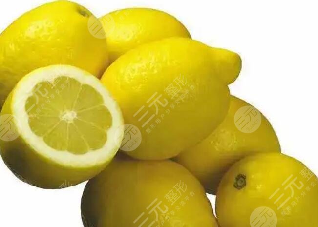 檸檬汁補(bǔ)水面膜