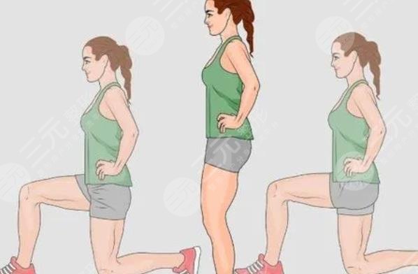 弓步蹲跳