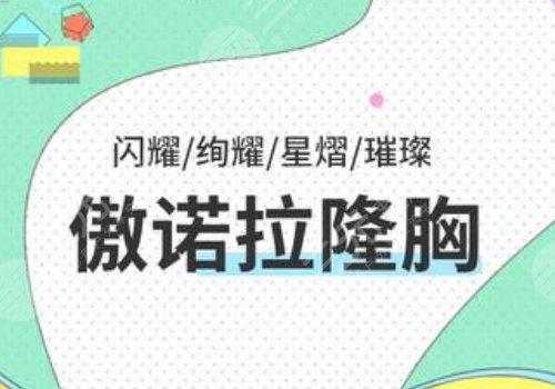 傲諾拉隆胸假體多少錢？