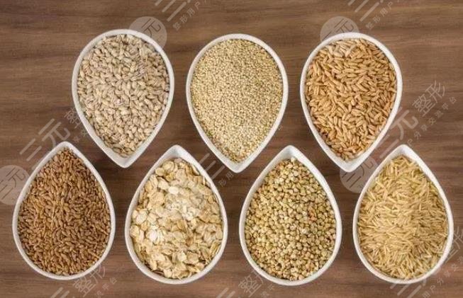 富含有粗纖維的食物