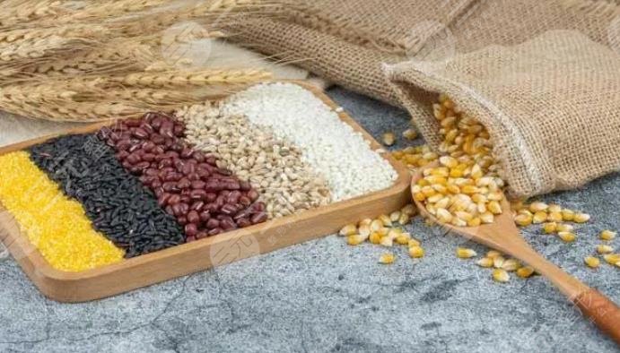 富含有粗纖維的食物