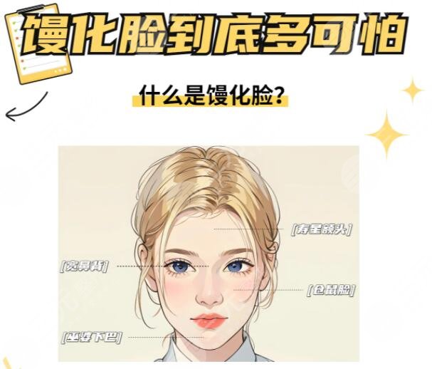 饅化臉是怎么形成的？