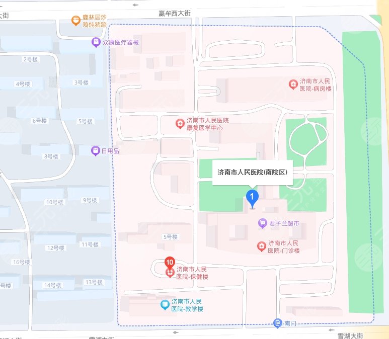 濟(jì)南市人民醫(yī)院地址