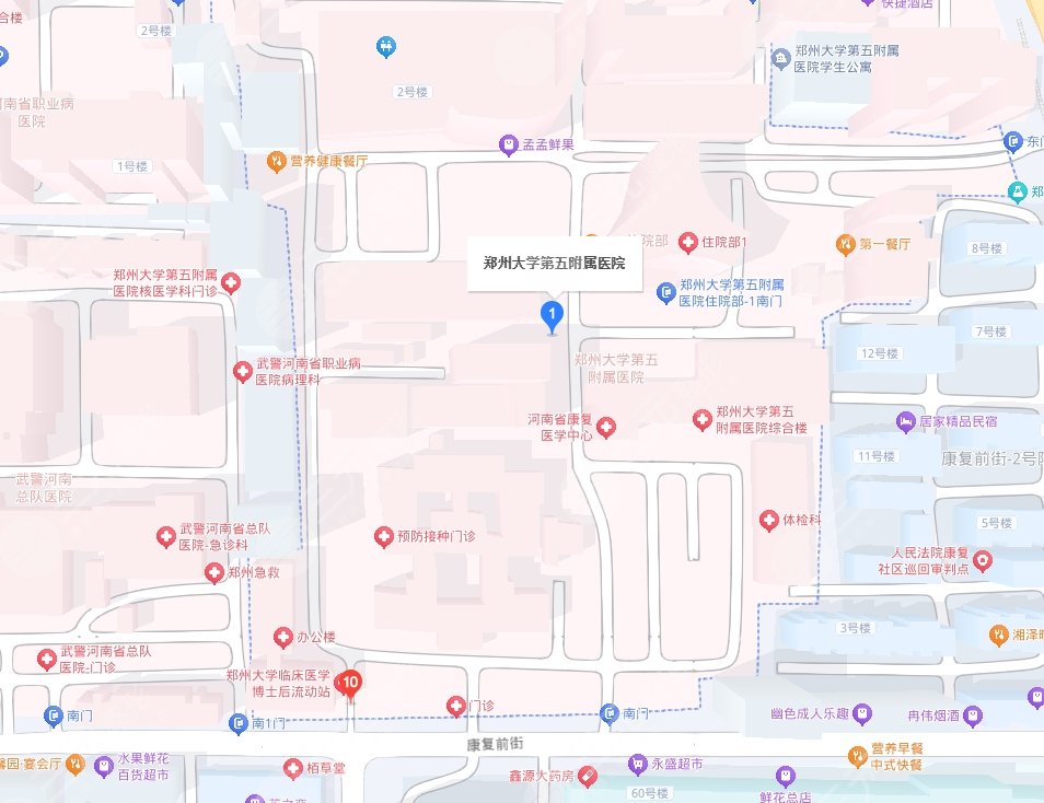 鄭州市第五人民醫(yī)院地址