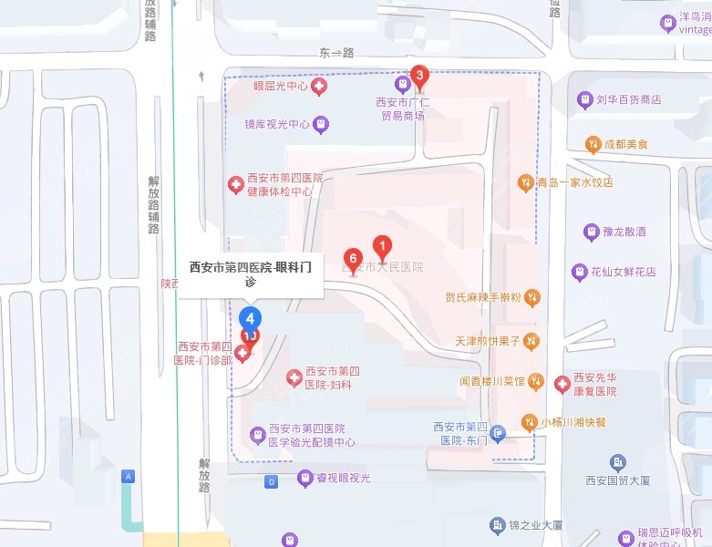西安市第四醫(yī)院地址