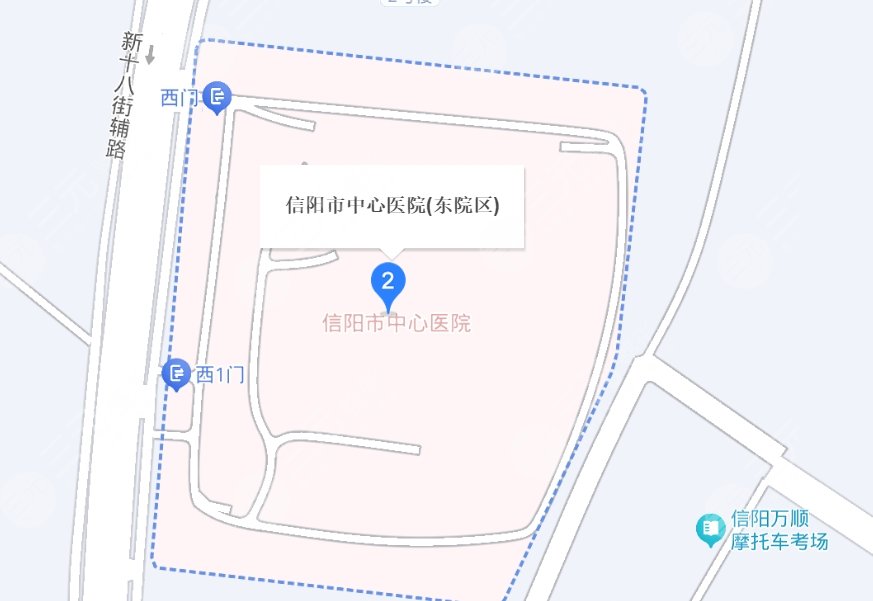 信陽中心醫(yī)院地址