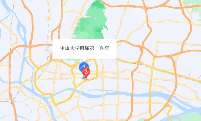 中山大學(xué)附屬第一醫(yī)院地址
