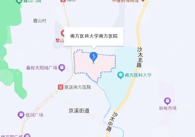 廣州南方醫(yī)科大學(xué)南方醫(yī)院地址