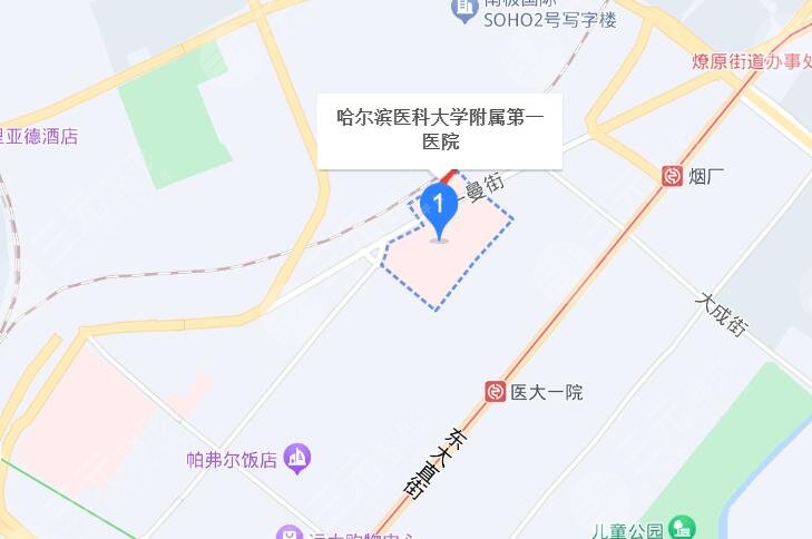 哈爾濱醫(yī)科大學附屬第一醫(yī)院地址