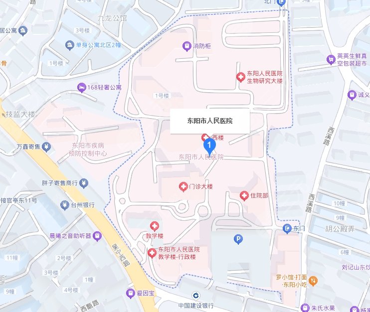 東陽市人民醫(yī)院地址