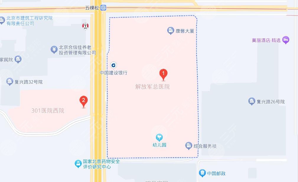 北京301醫(yī)院地址