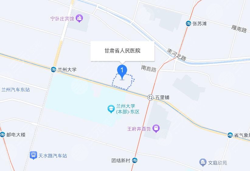 甘肅省人民醫(yī)院地址