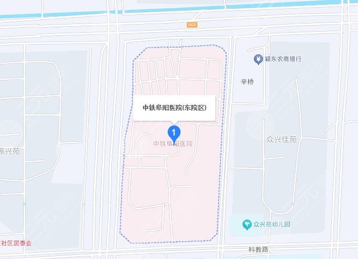 中鐵阜陽中心醫(yī)院地址