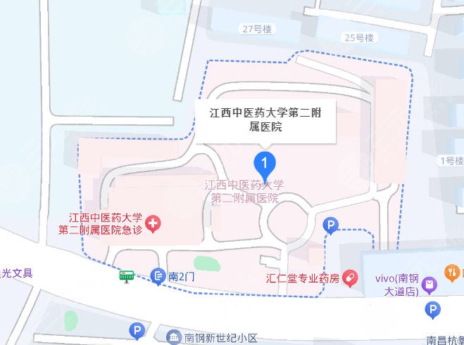 江西中醫(yī)藥大學第二附屬醫(yī)院地址