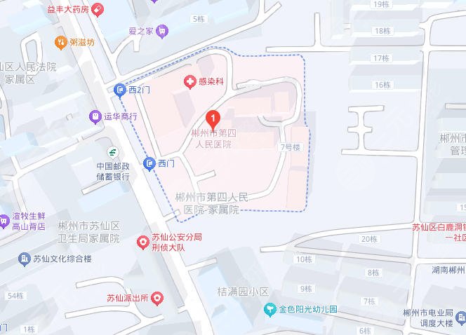 郴州第四人民醫(yī)院地址